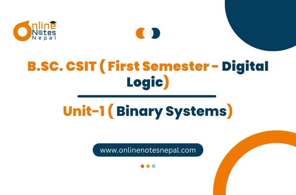 Unit I: Binary Systems